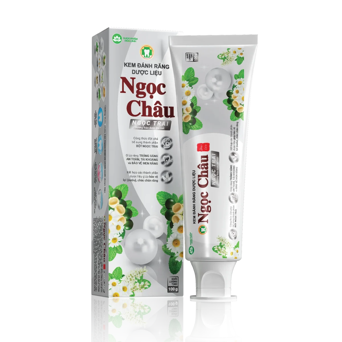 Kem đánh răng Dược liệu Ngọc Châu Ngọc Trai
